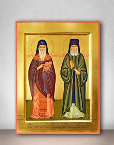 Икона «Арсений и Паисий, преподобные» Иркутск