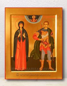 Семейная икона (2 фигуры) Иркутск