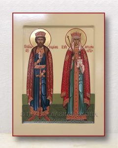 Икона «Владимир князь и Ангелина Сербская» Иркутск