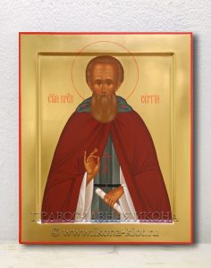 Икона «Сергий Радонежский, преподобный» (образец №14) Иркутск