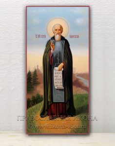 Икона «Сергий Радонежский, преподобный» (образец №17) Иркутск