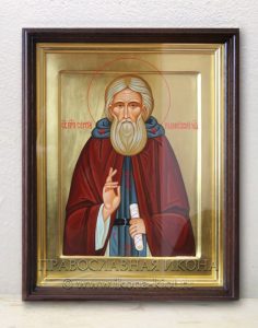 Икона «Сергий Радонежский, преподобный» (образец №37) Иркутск