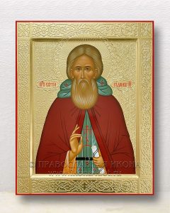Икона «Сергий Радонежский, преподобный» (образец №59) Иркутск