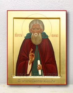 Икона «Сергий Радонежский, преподобный» (образец №6) Иркутск