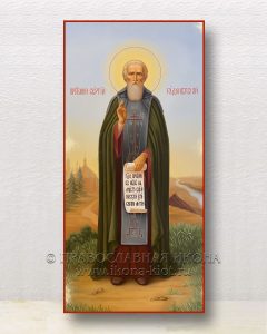 Икона «Сергий Радонежский, преподобный» (образец №61) Иркутск