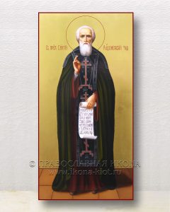 Икона «Сергий Радонежский, преподобный» (образец №64) Иркутск