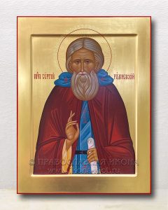Икона «Сергий Радонежский, преподобный» (образец №72) Иркутск