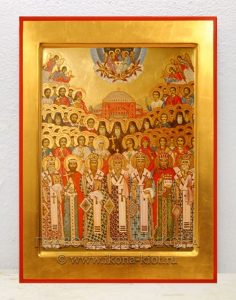 Икона «Собор Новгородских Cвятых» Иркутск