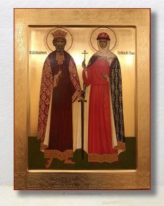 Икона «Владимир и Ольга, равноапостольные» Иркутск